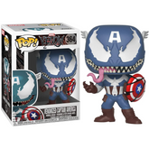 Funko Pop Marvel Venom - Venomized Captain America
