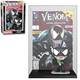 Funko Pop Comic Cover w/ Protector - Marvel Comics Venom Lethal GITD PX EX