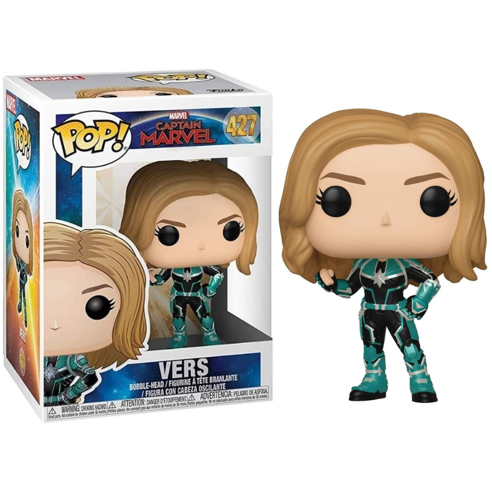 Funko pop captain marvel vers 2025