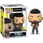 Funko Pop Cyberpunk - V-Male GITD Funko Club