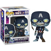 Funko Pop Marvel What If? - Zombie Captain America Funko Shop EX
