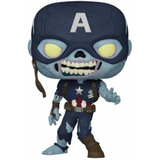 Funko Pop Marvel What If? - Zombie Captain America Funko Shop EX