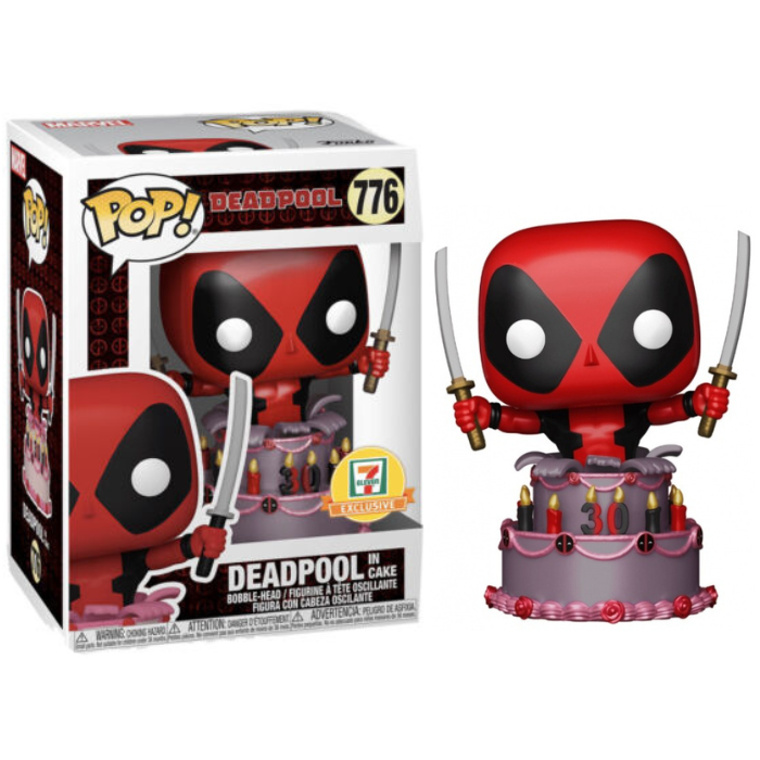 Funko Pop Deadpool - Deadpool in Cake 7-Eleven EX