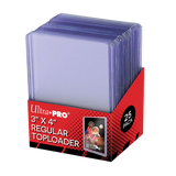 Ultra PRO Top Loaders 3x4 Regular - 25 Pack