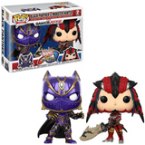Funko Pop Marvel Gamerverse 2 Pack - Black Panther Vs. Monster Hunter