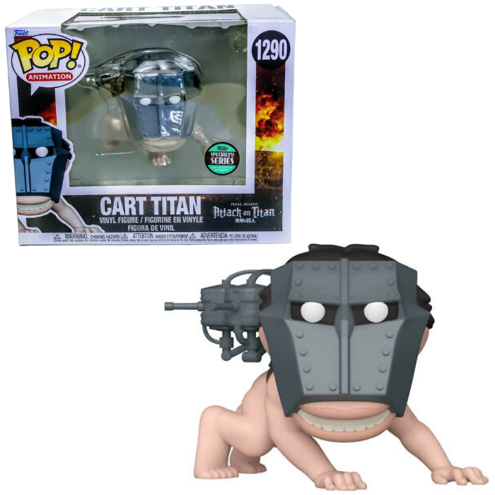 Funko Pop Attack On Titan - Cart Titan Funko Specialty Series LE
