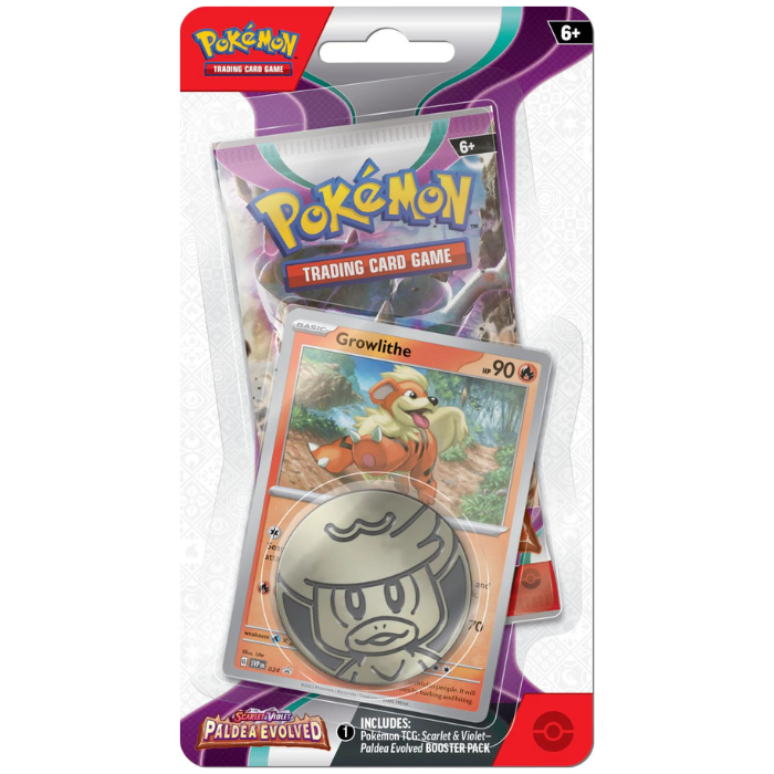 Pokemon TCG: Scarlet & Violet Paldea Evolved Checklane Blister