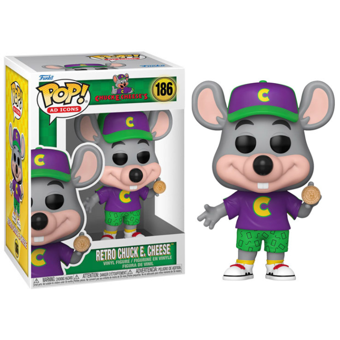 Funko Pop Ad Icons: Chuck E. Cheese's - Retro Chuck E. Cheese