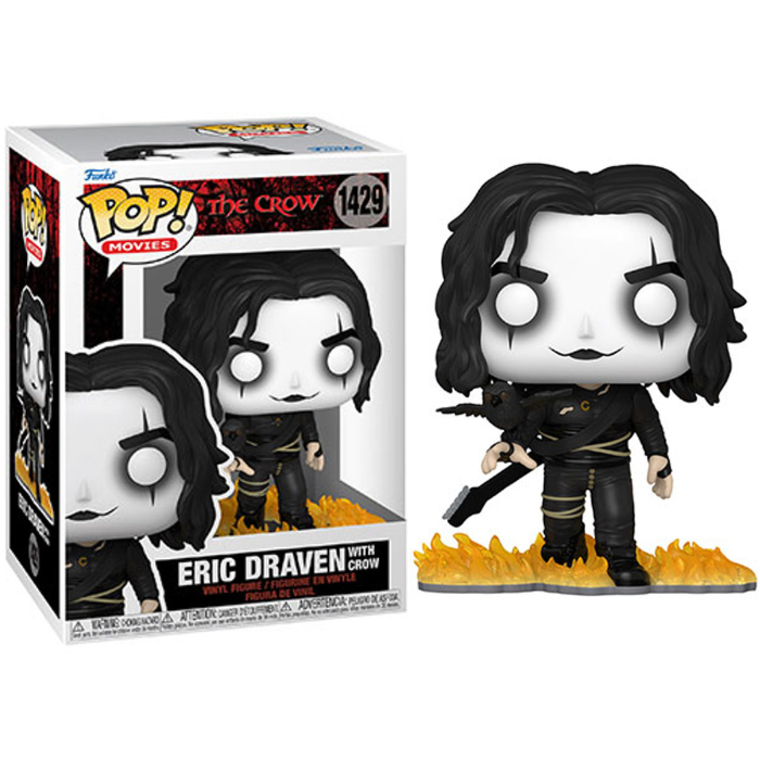 Funko Pop The Crow - Eric Draven With Crow