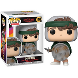 Funko Pop Stranger Things - Hunter Dustin With Shield
