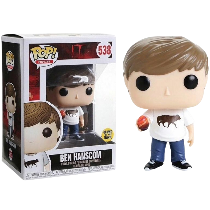 Funko Pop IT - Ben Hanscom (GITD) Holding Burnt Easter Egg