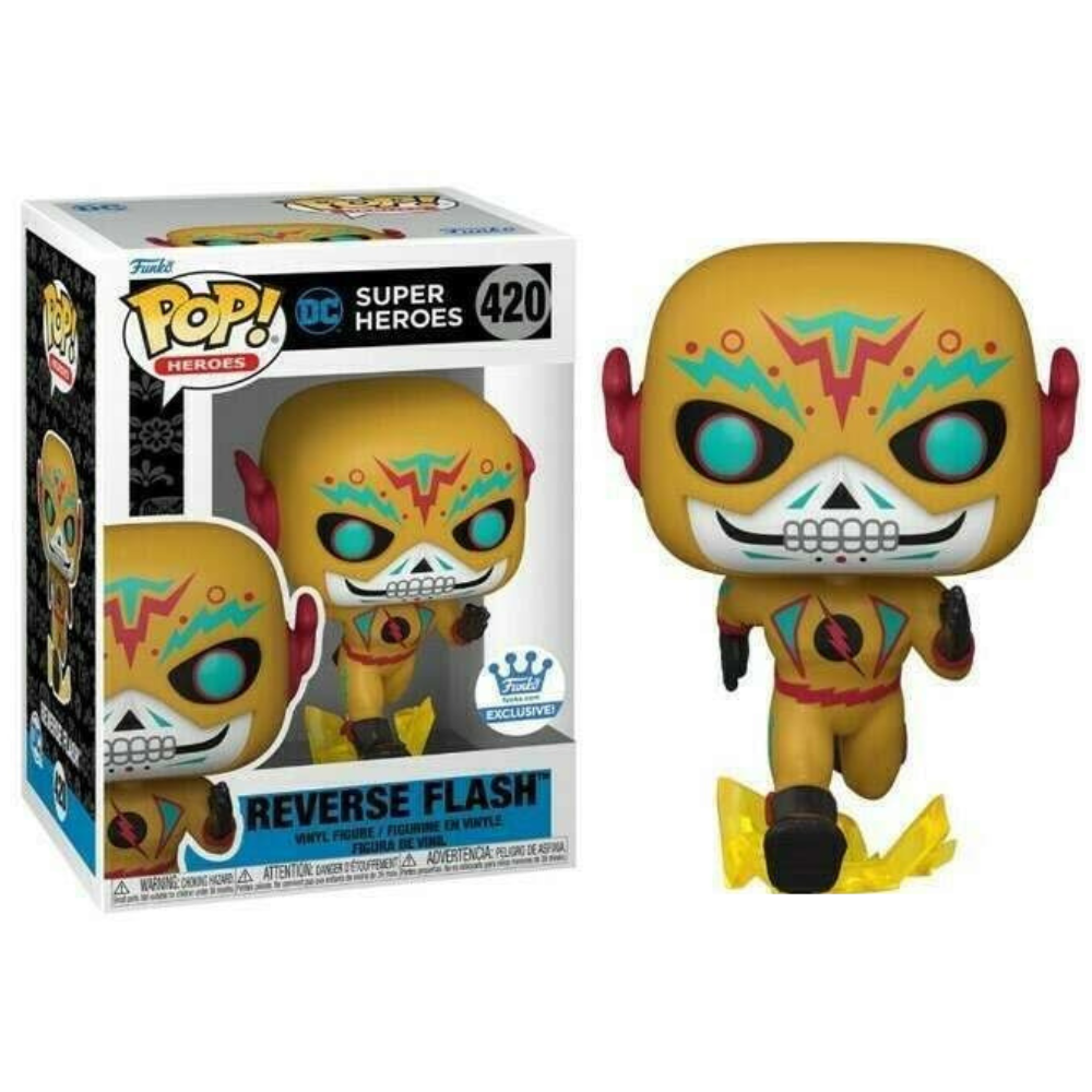Funko Pop DC Super Heroes - Reverse Flash (Dia De Los DC) Funko Shop EX