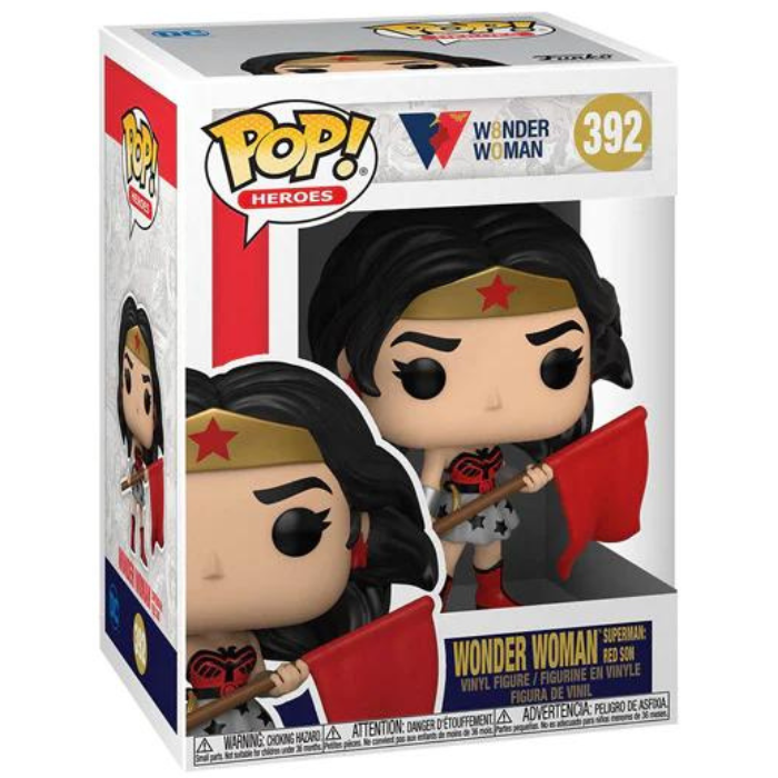 Funko Pop Heroes Wonder Woman 80th - Wonder Woman Superman Red Son