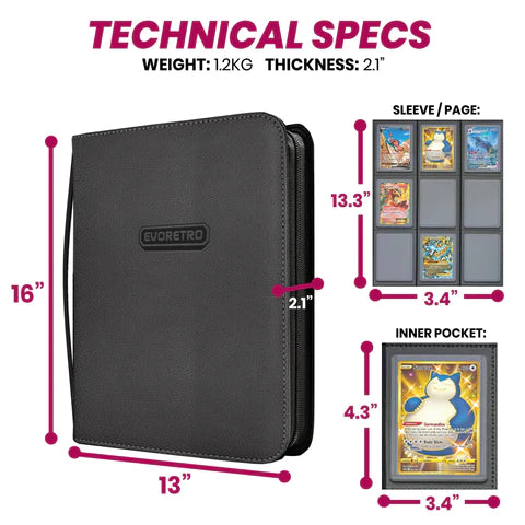 Evoretro Shield Top Loader Binder