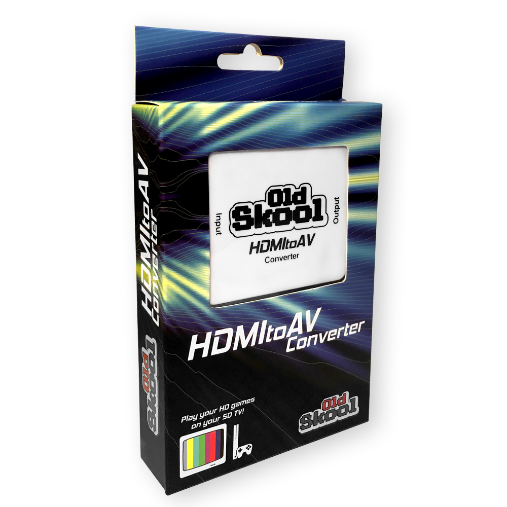 Old Skool HDMI to AV Converter Box