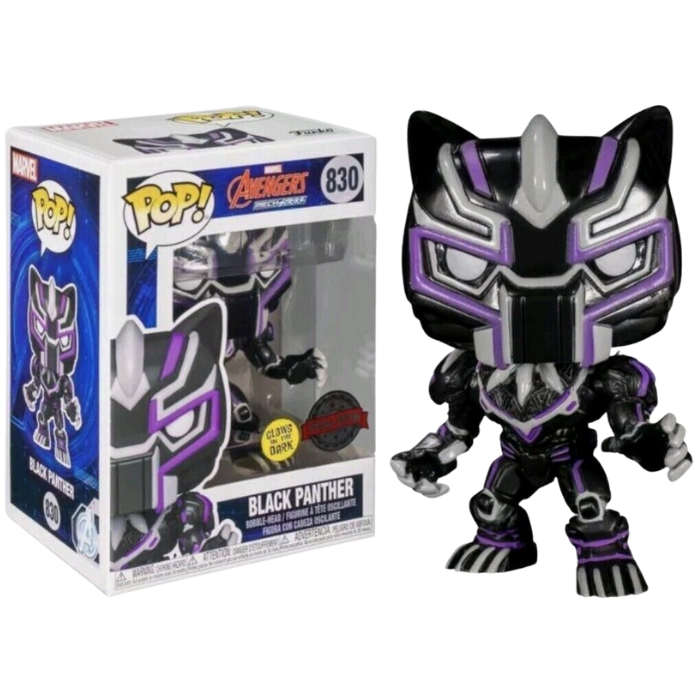 Funko Pop Avengers Mech Strike - Black Panther GITD Special Edition EX