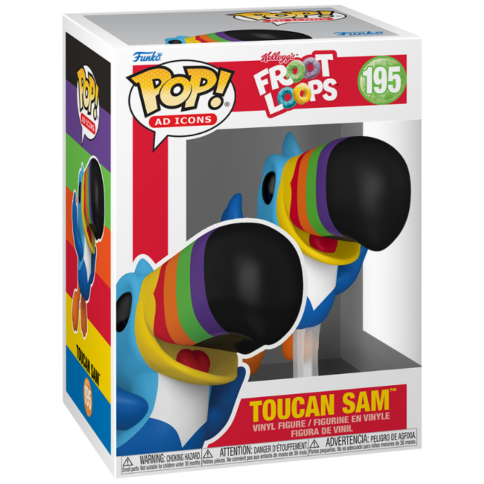 Funko Pop Ad Icons - Kelloggs Toucan Sam Flying
