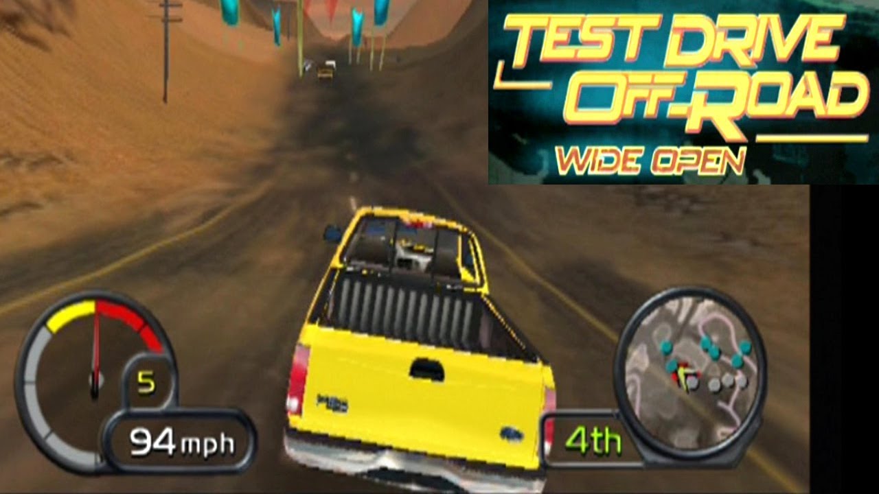 Test Drive Off-Road Wide Open