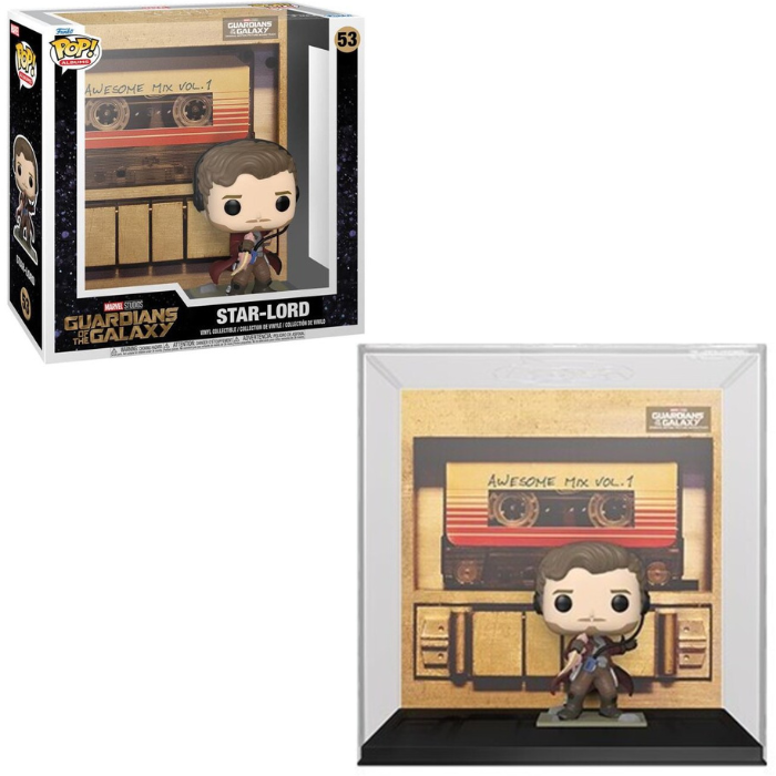 Funko Pop Album Marvel Studios Guardians Of The Galaxy - Star Lord