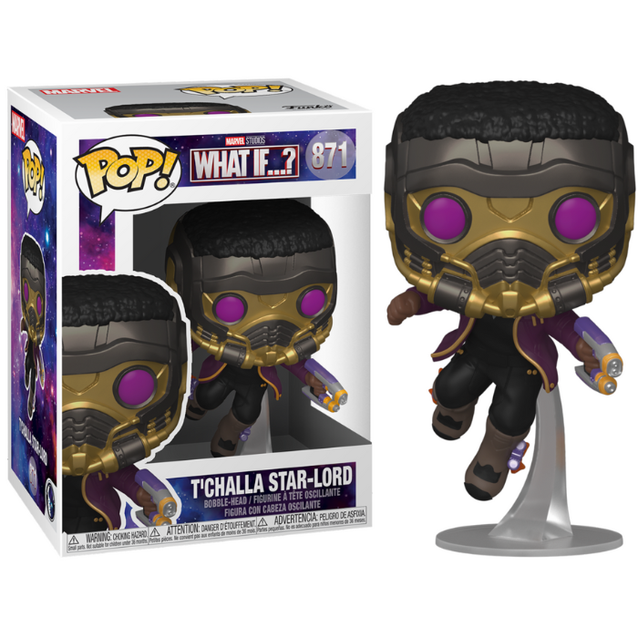 Funko Pop Marvel What If? - T'challa Star-Lord