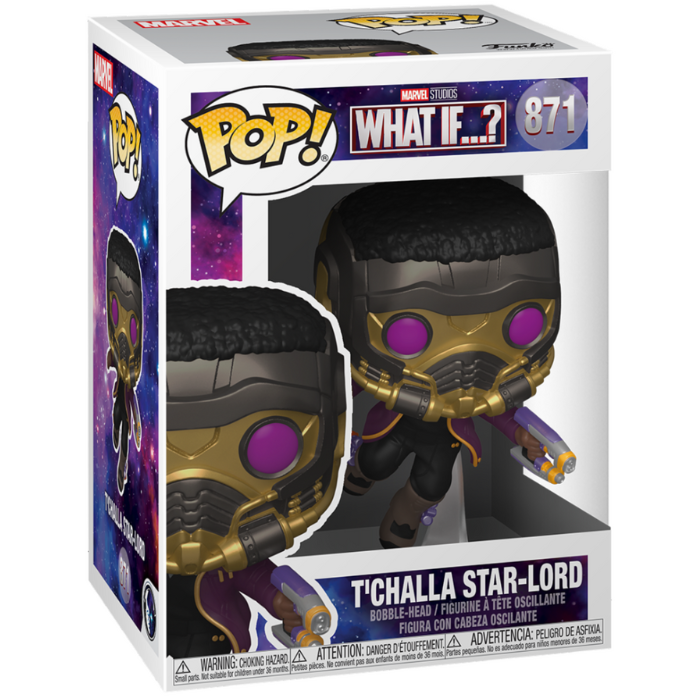 Funko Pop Marvel What If? - T'challa Star-Lord