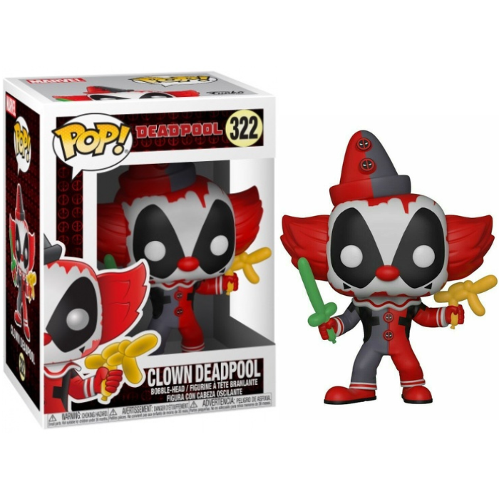 Funko Pop Deadpool - Clown Deadpool