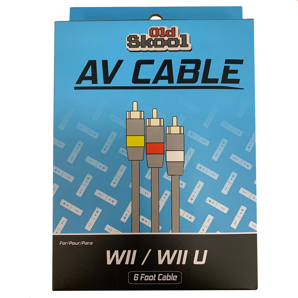 Old Skool AV Cable for Wii