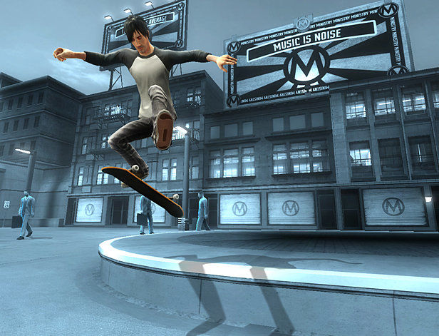 Shaun White Skateboarding