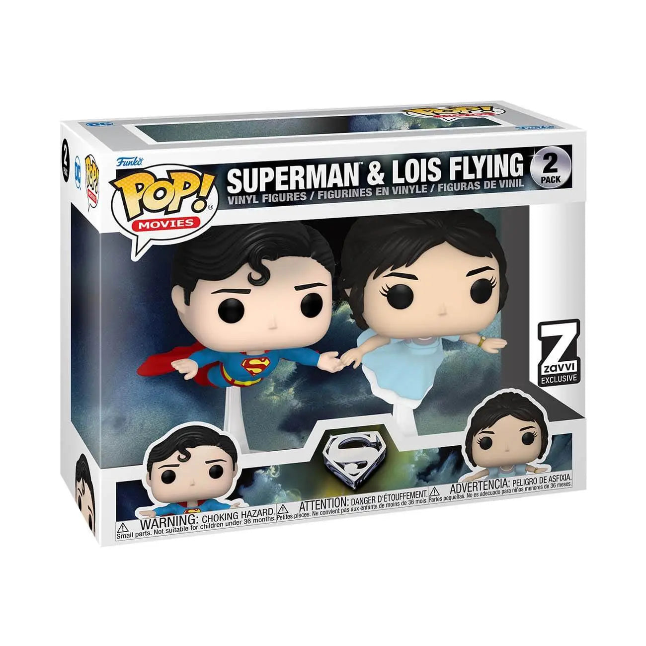 Funko Pop DC Comics - Superman & Lois Flying Exclusive