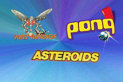 Asteroids / Pong / Yars' Revenge (Loose)