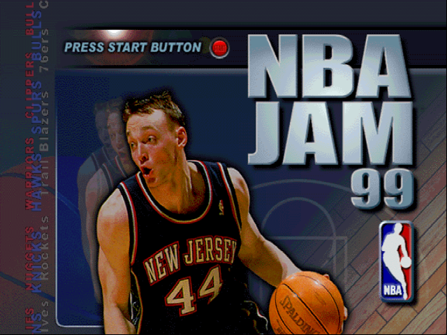 NBA Jam 99 Loading Screen