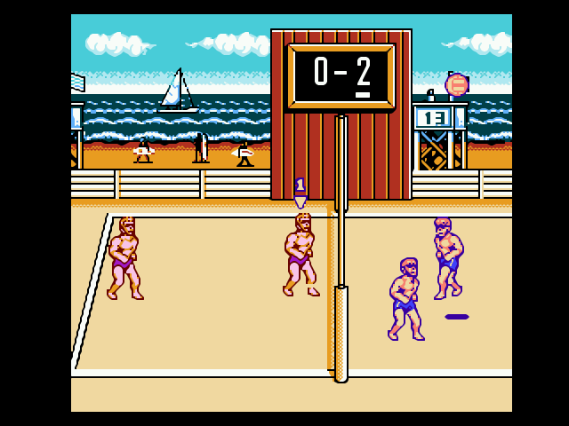 Super Spike Volleyball Loading Screen