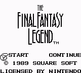 The Final Fantasy Legend (Loose)