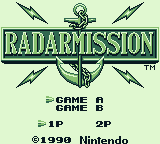 Radar Mission (Loose)