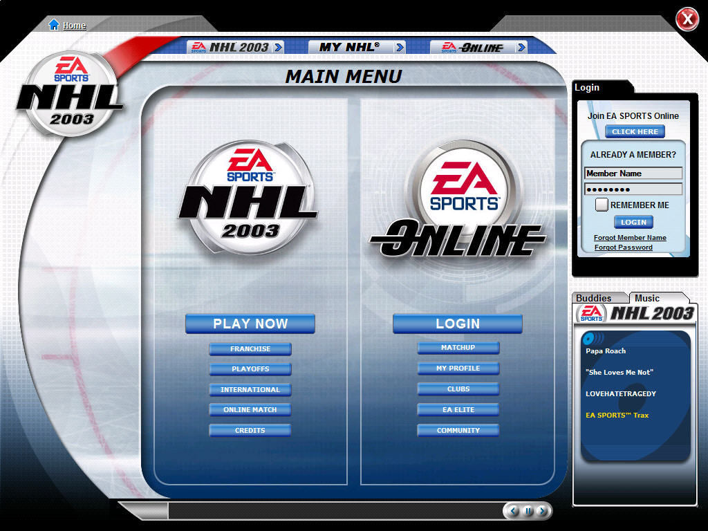 NHL 2003