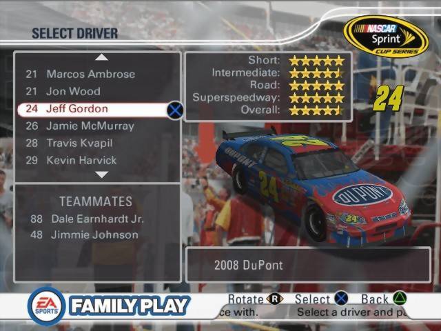 Nascar 09 ps2 deals