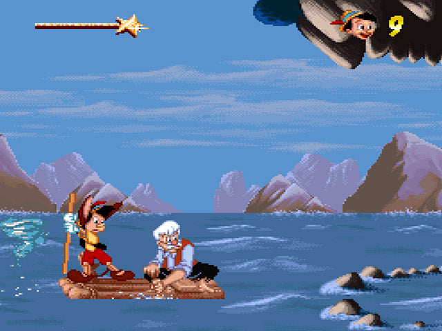 Pinocchio Log Pinocchio – Loading Screen