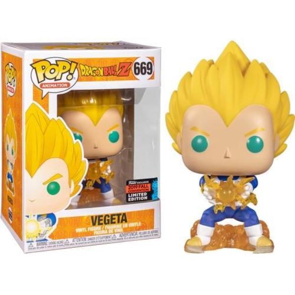 Funko Pop Dragon Ball Z - Vegeta 2019 Fall Convention EX