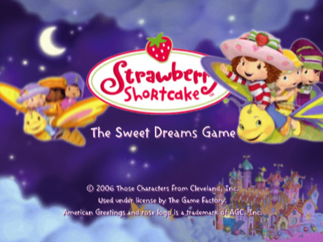 Strawberry Shortcake The Sweet Dreams Game