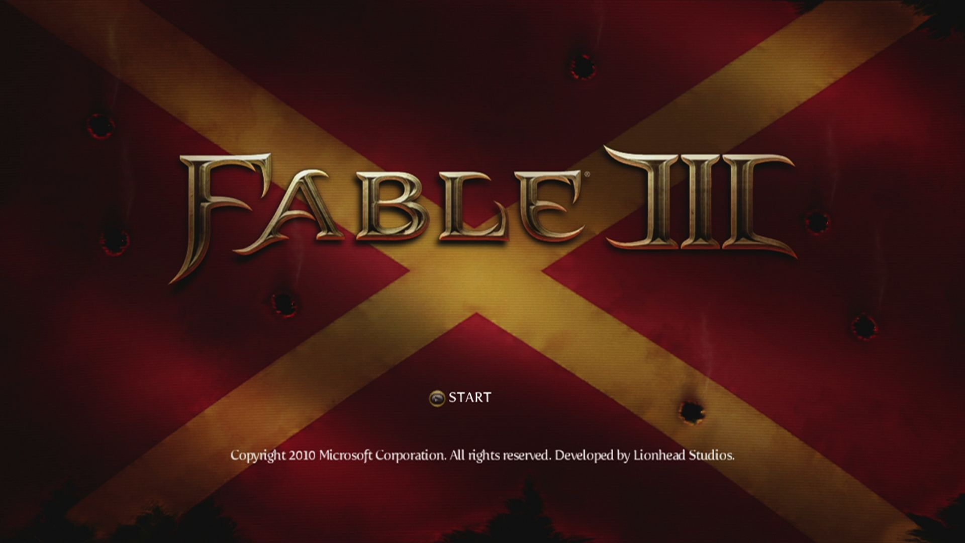 Fable III – Loading Screen