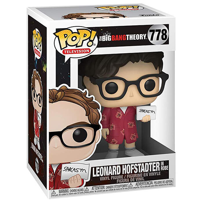 Funko Pop The Big Bang Theory - Leonard Hofstadter In Robe