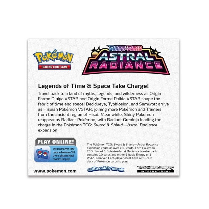 Pokemon TCG: Sword & Shield - Astral Radiance Booster Box