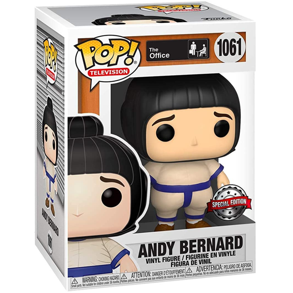 Funko Pop The Office - Andy Bernard (Sumo Suit) Special Edition EX