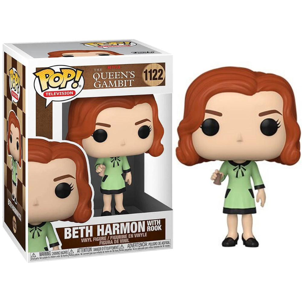 Funko Pop Queens Gambit - Beth Harmon W/ Rook