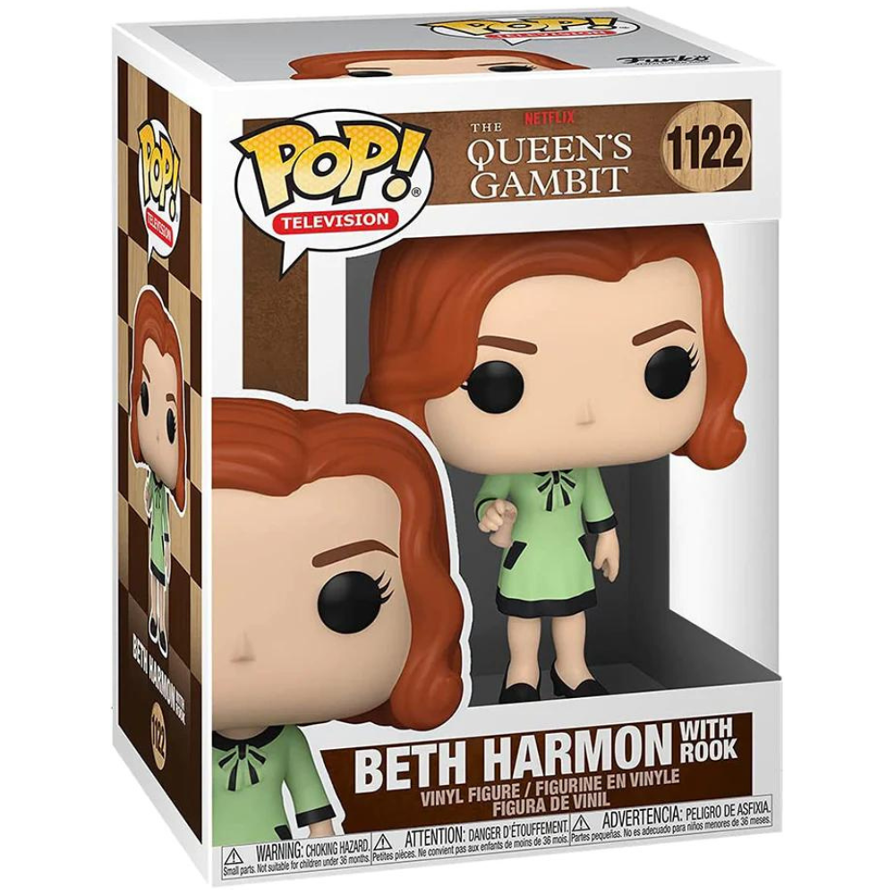 Funko Pop Queens Gambit - Beth Harmon W/ Rook
