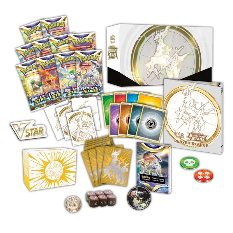 Pokemon Sword And Shield Brilliant Stars Elite Trainer Box