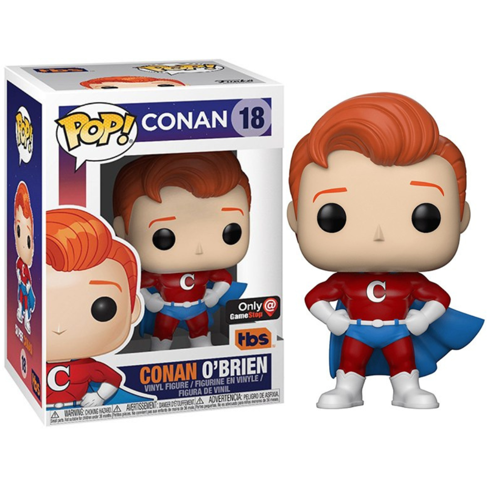 Funko Pop TBS Conan - Conan O'Brien GameStop EX