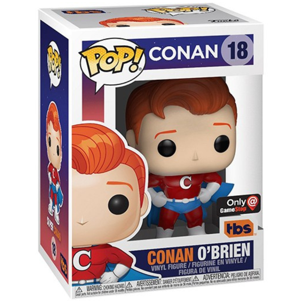Funko Pop TBS Conan - Conan O'Brien GameStop EX