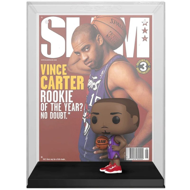 Funko Pop NBA Slam Cover Vince Carter Purple Raptors w/ Protector