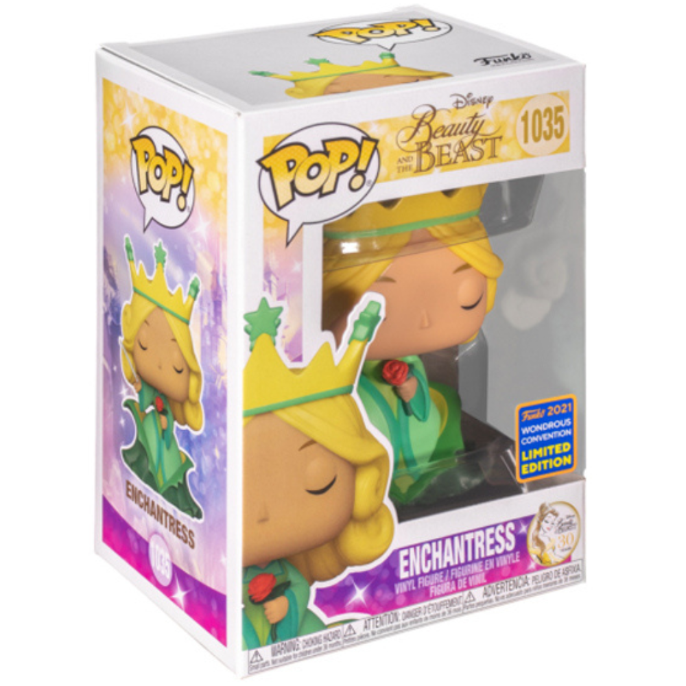 Funko Pop Beauty & The Beast - Enchantress 2021 Wondrous Convention EX